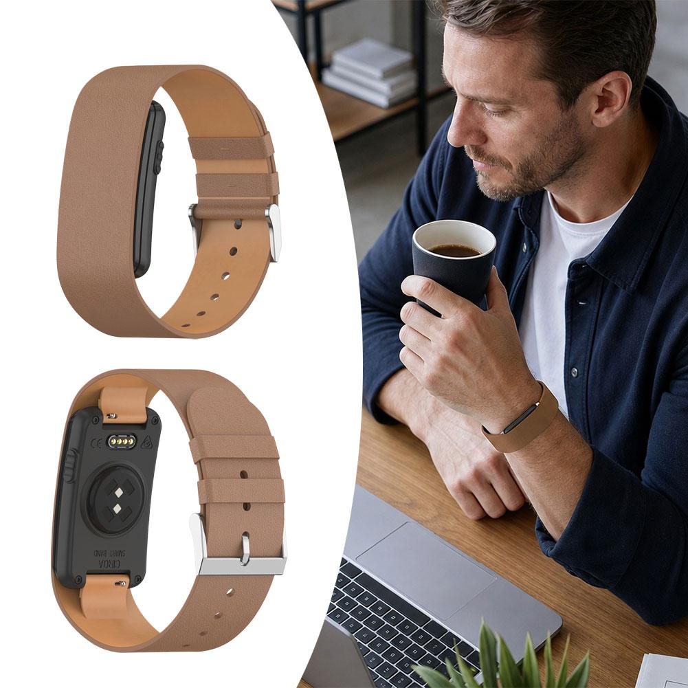 Leather Strap Quick Release - Für Garmin CIRQA Lederarmband, strapazierfähiger, weicher