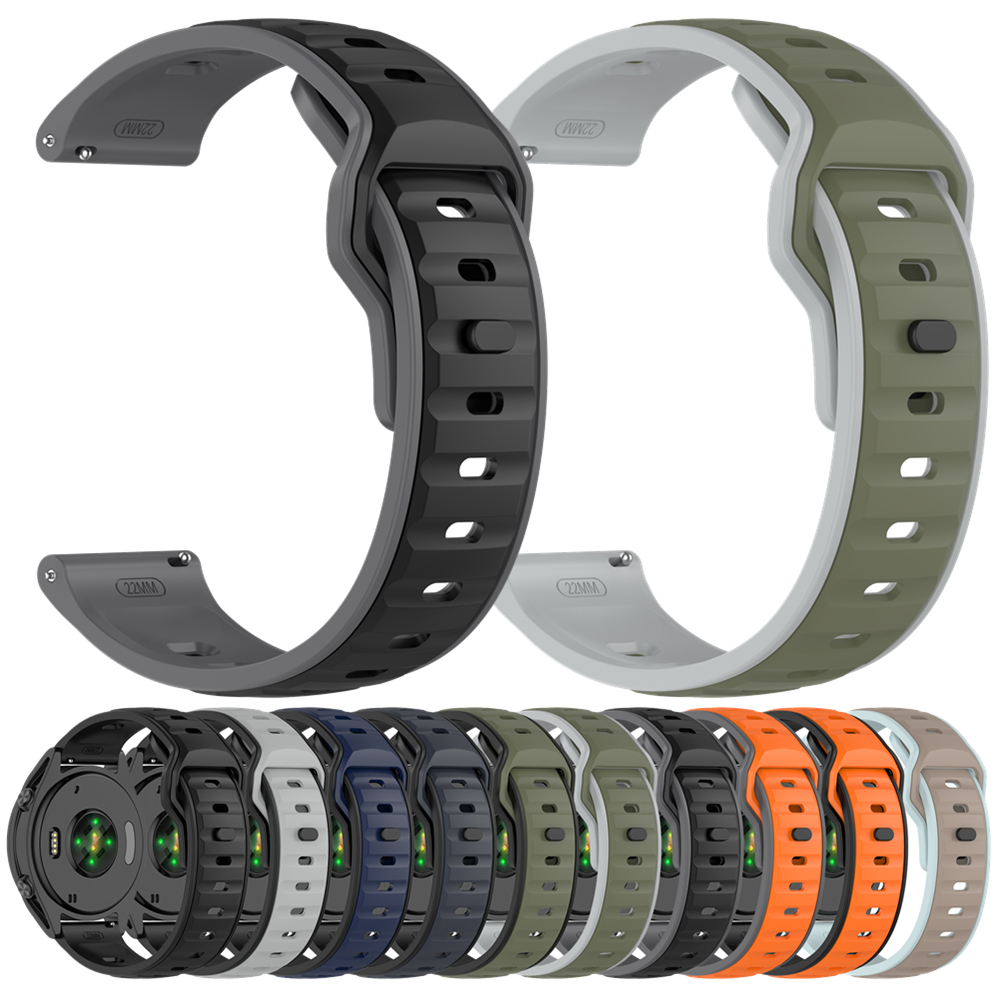 Silicone Watch Band 22Mm - 20 22 mm Silikonarmband für Polar