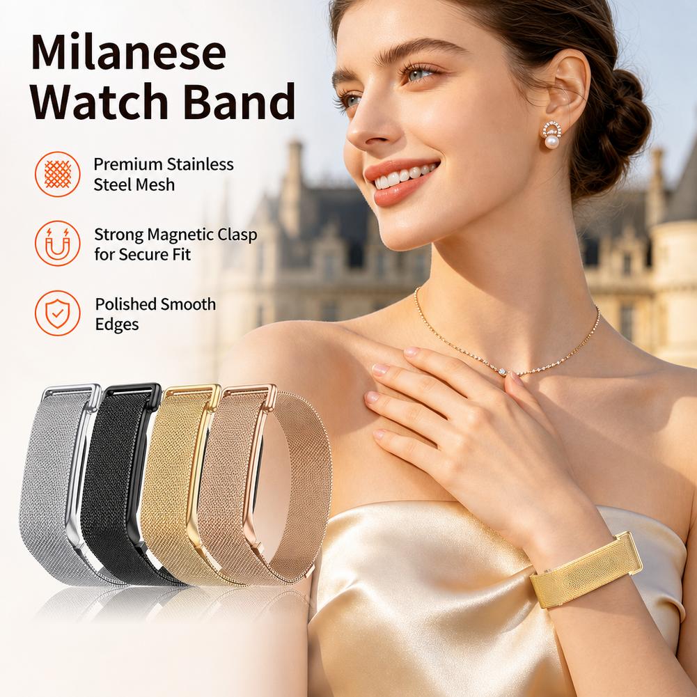 Magnetisches Milanaise-Uhrenar – Milanese Loop Magnetic Bewertung und Preis