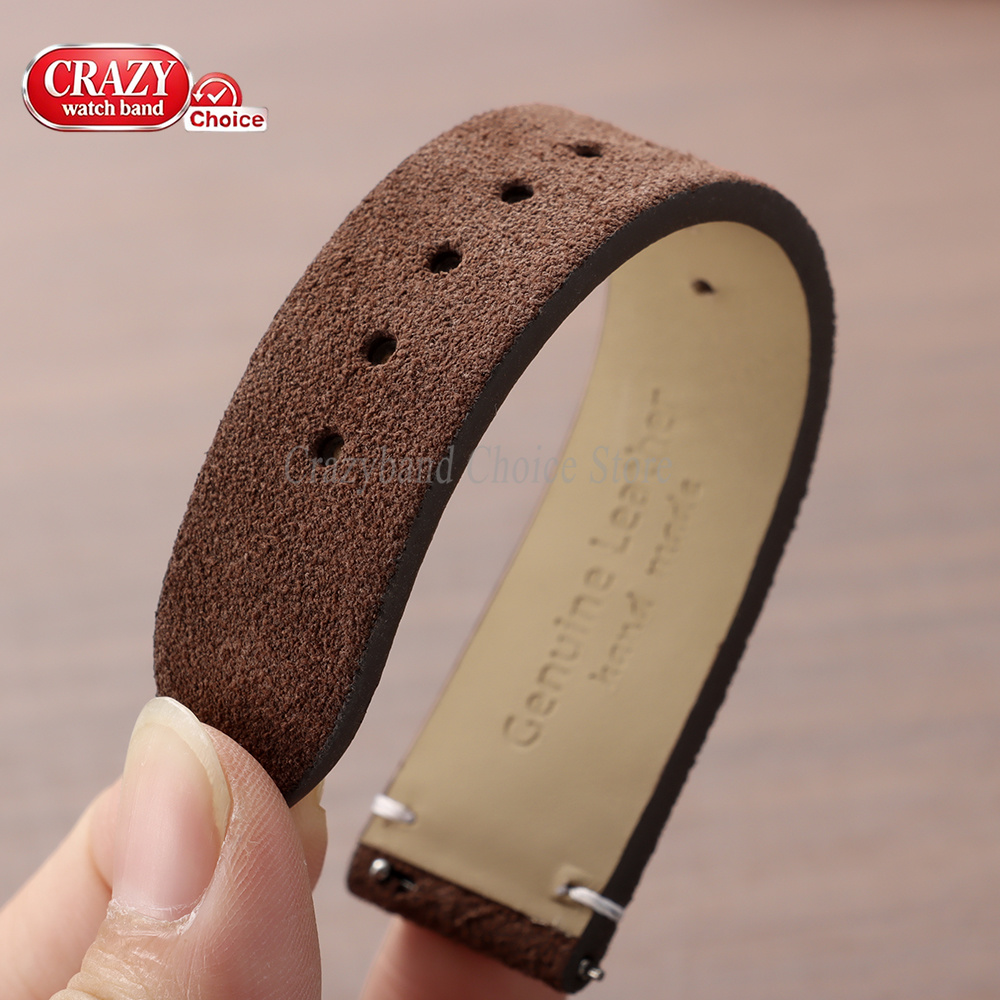 20mm 22mm Wildleder-Uhrenarmba – Suede Strap Watch Bewertung und Preis