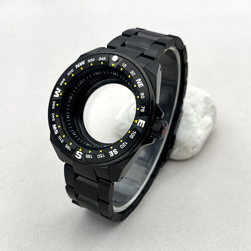 Schwarzes 45-mm-Uhrengehäuse d – Citizen Watch Tsuyosa Bewertung und Preis