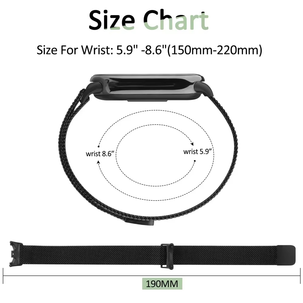 Metallarmband im Mailänder-Sti – Milanese Loop Magnetic Bewertung und Preis